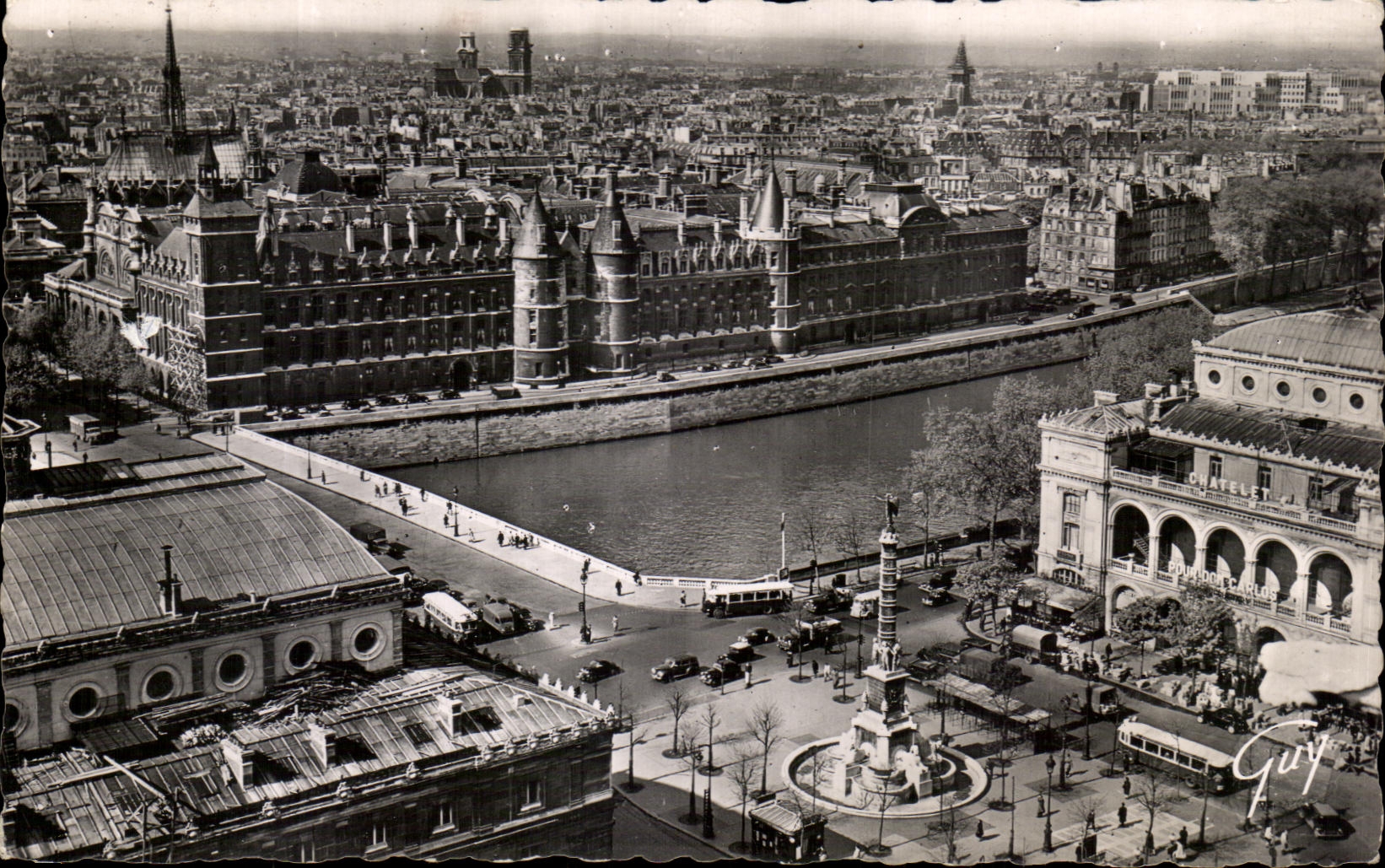 CPA Paris And Its Wonders the Place Of Chatelet