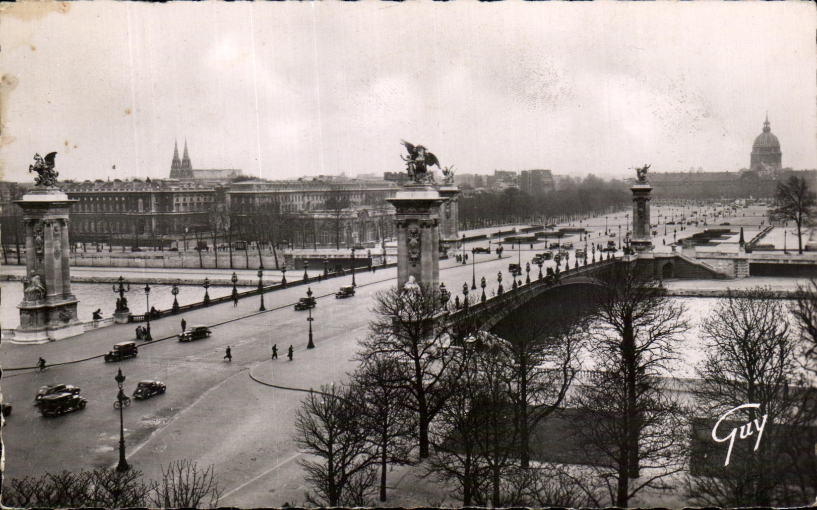 CPA Paris And Its Wonders the Bridge Alexandre Ill And the Esplanade of Invalides