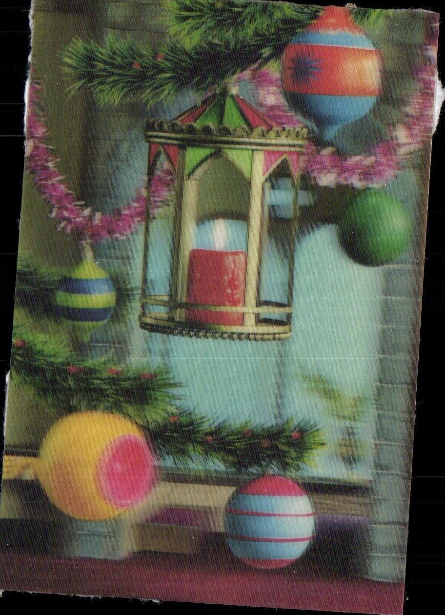 Vela MODERNA de la TARJETA