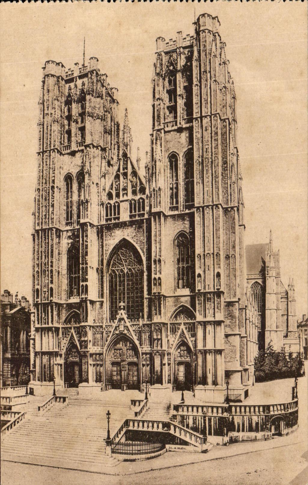 CPA Collegial Brussels S Michel Gudule Seen external