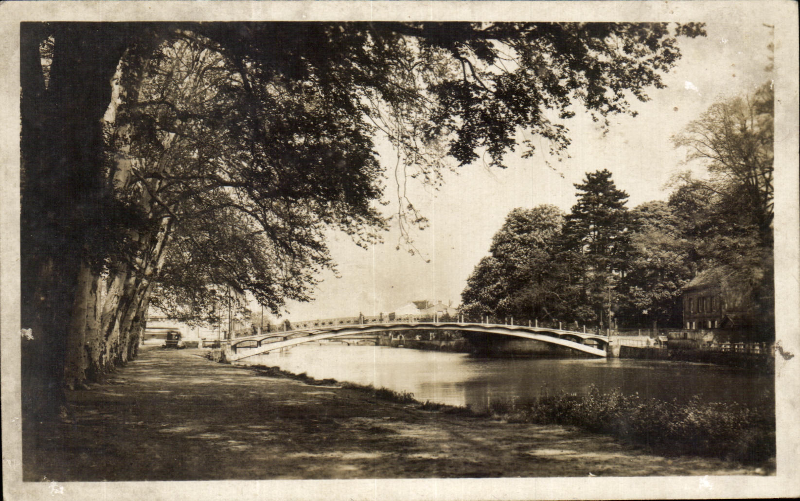 CPA Caen Basserelle en Orne