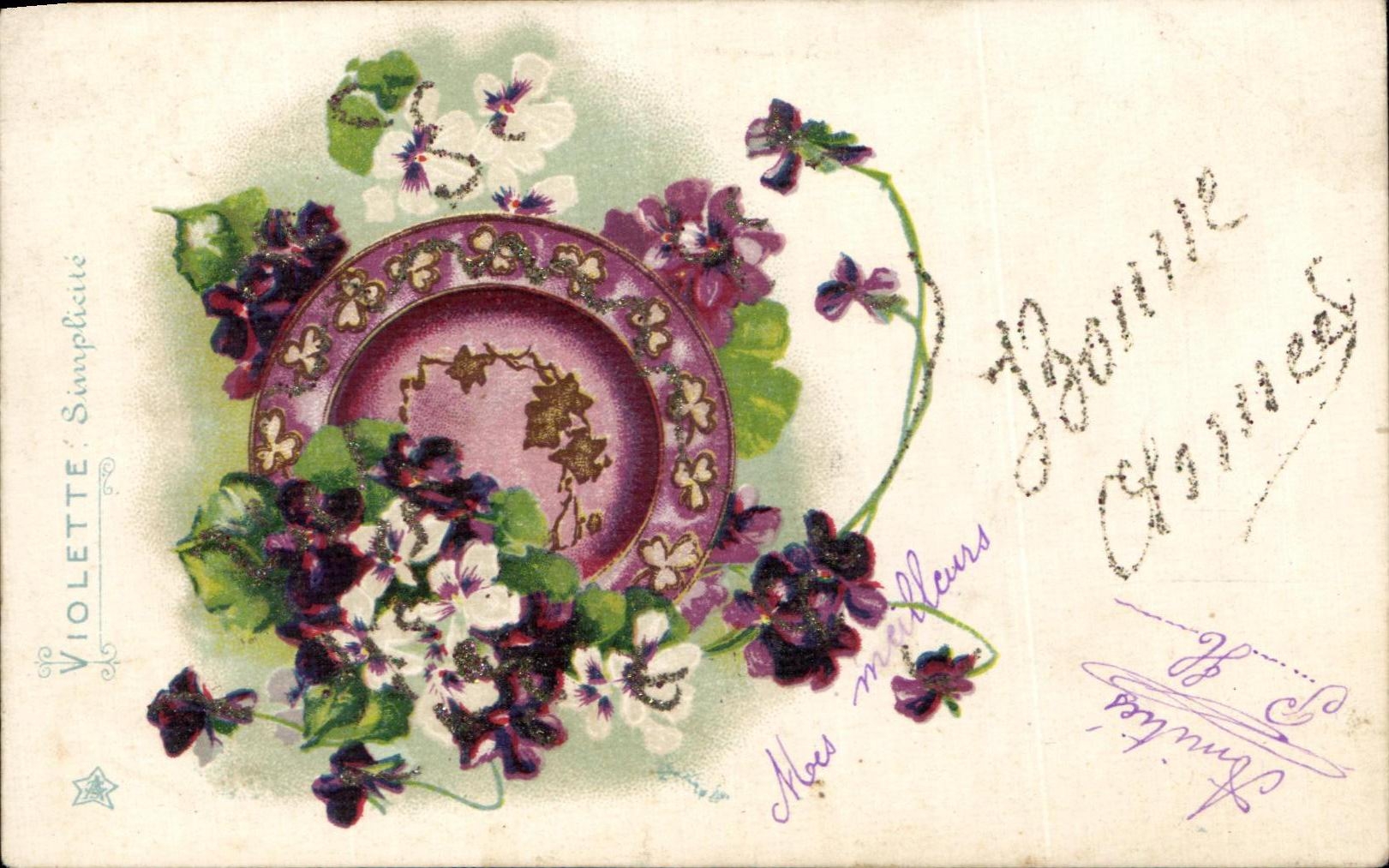 La fantasia de CPA florece la violeta