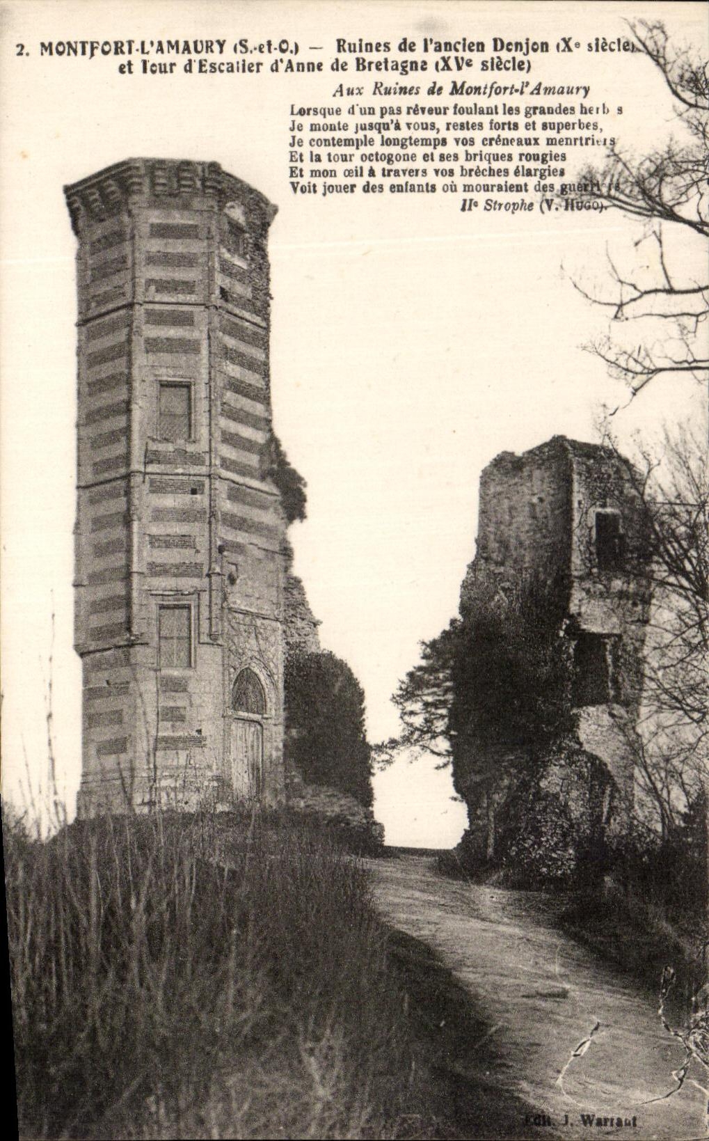 CPA Montford Amaury Ruins of the old Keep