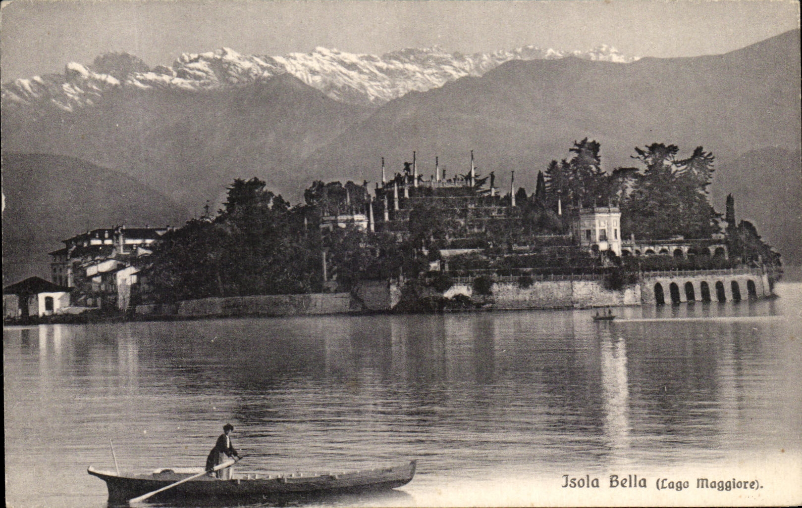 CPA Isola balo Lago Maggiore