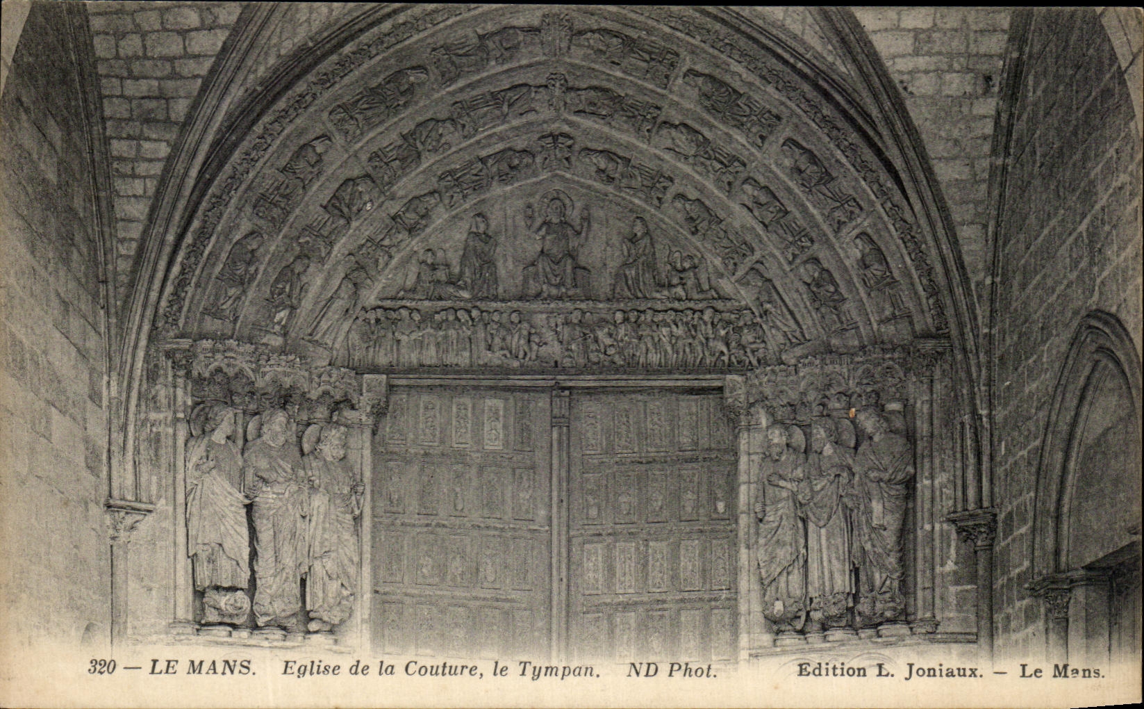 CPA Mans Church of the Seam the Tympanum