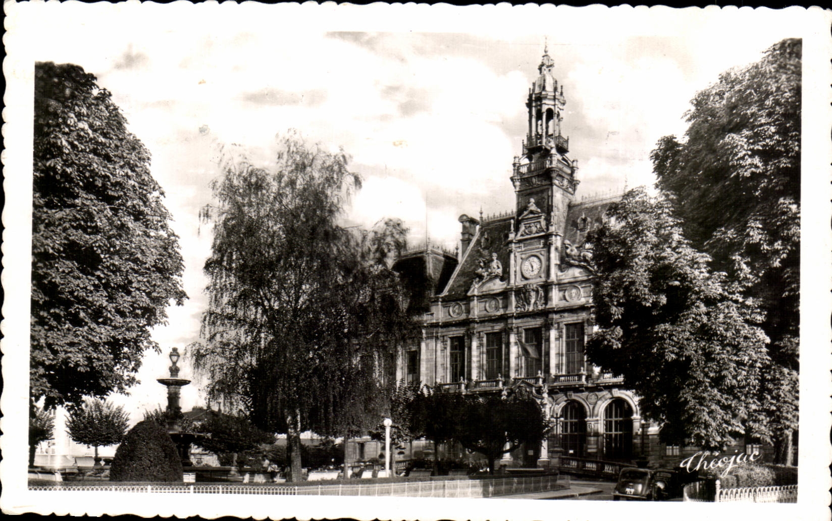 CPA Limoges the Town hall