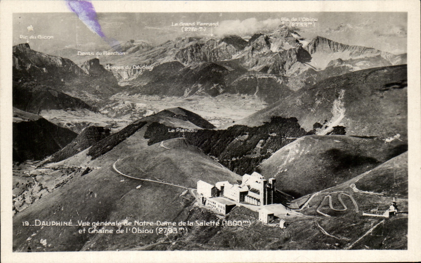 Dauphine CPA View of Our Lady of Salette