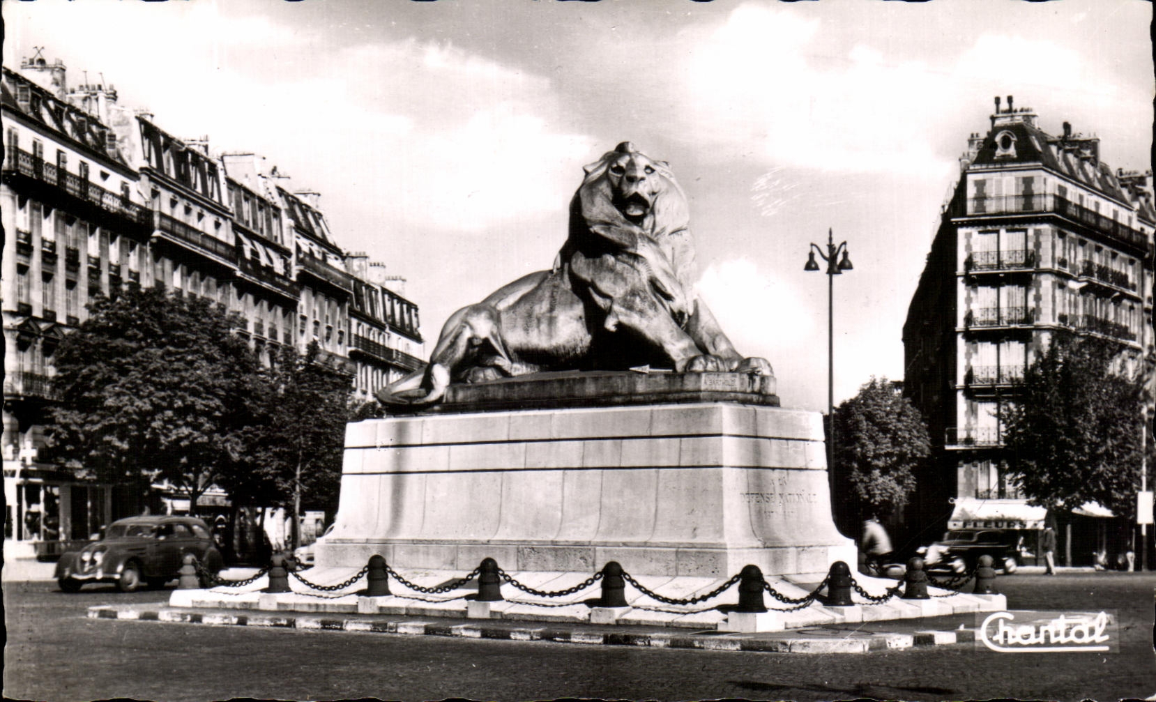 CPA Paris the Lion of Befort