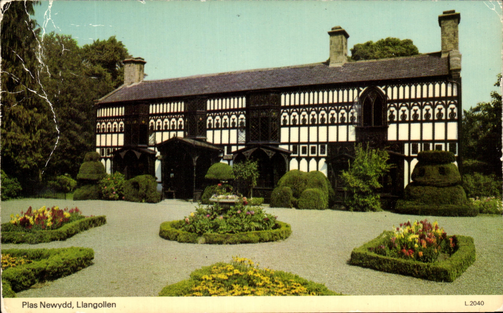 MODERN CARD plas Newydd Llangollen