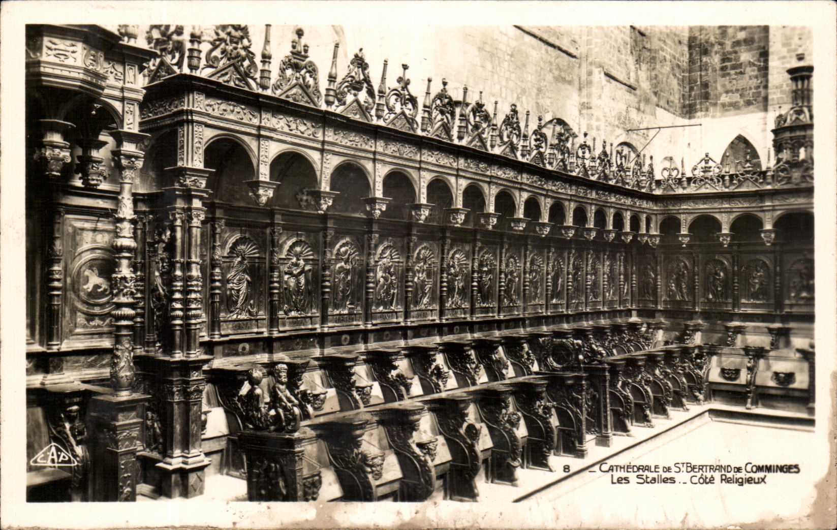 CPSM Cathedrale de St Beltran de Comminges las paradas dimensiona religioso