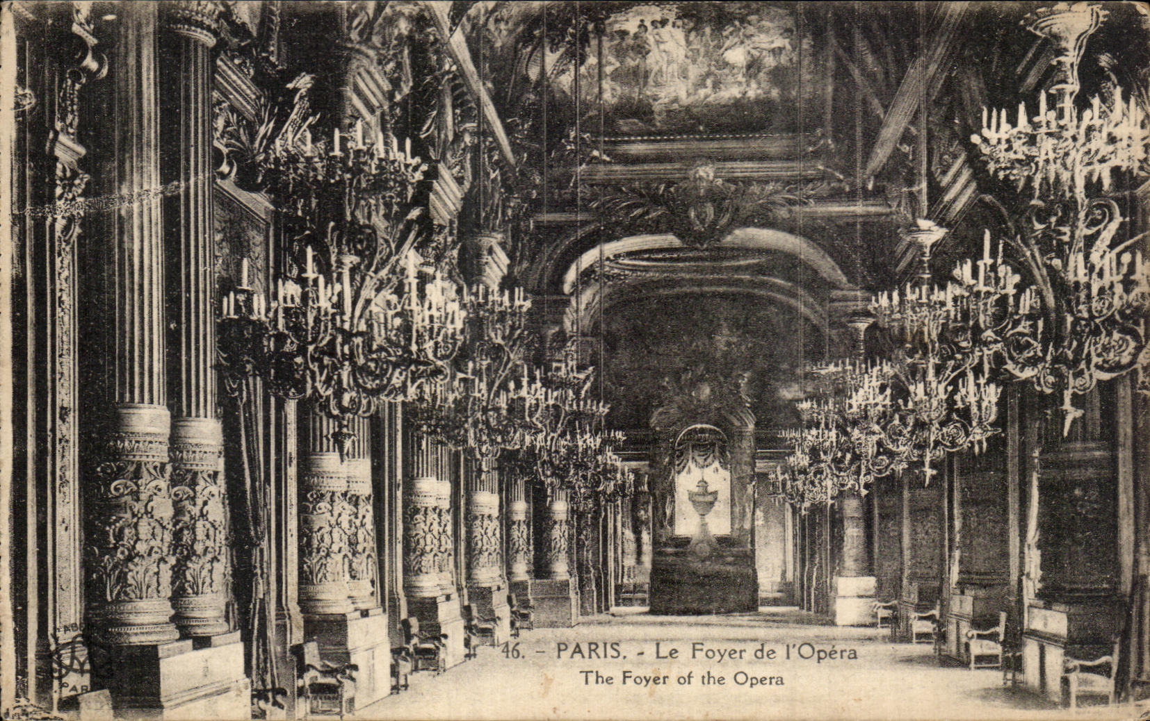 CPA Paris the Hearth of Opera