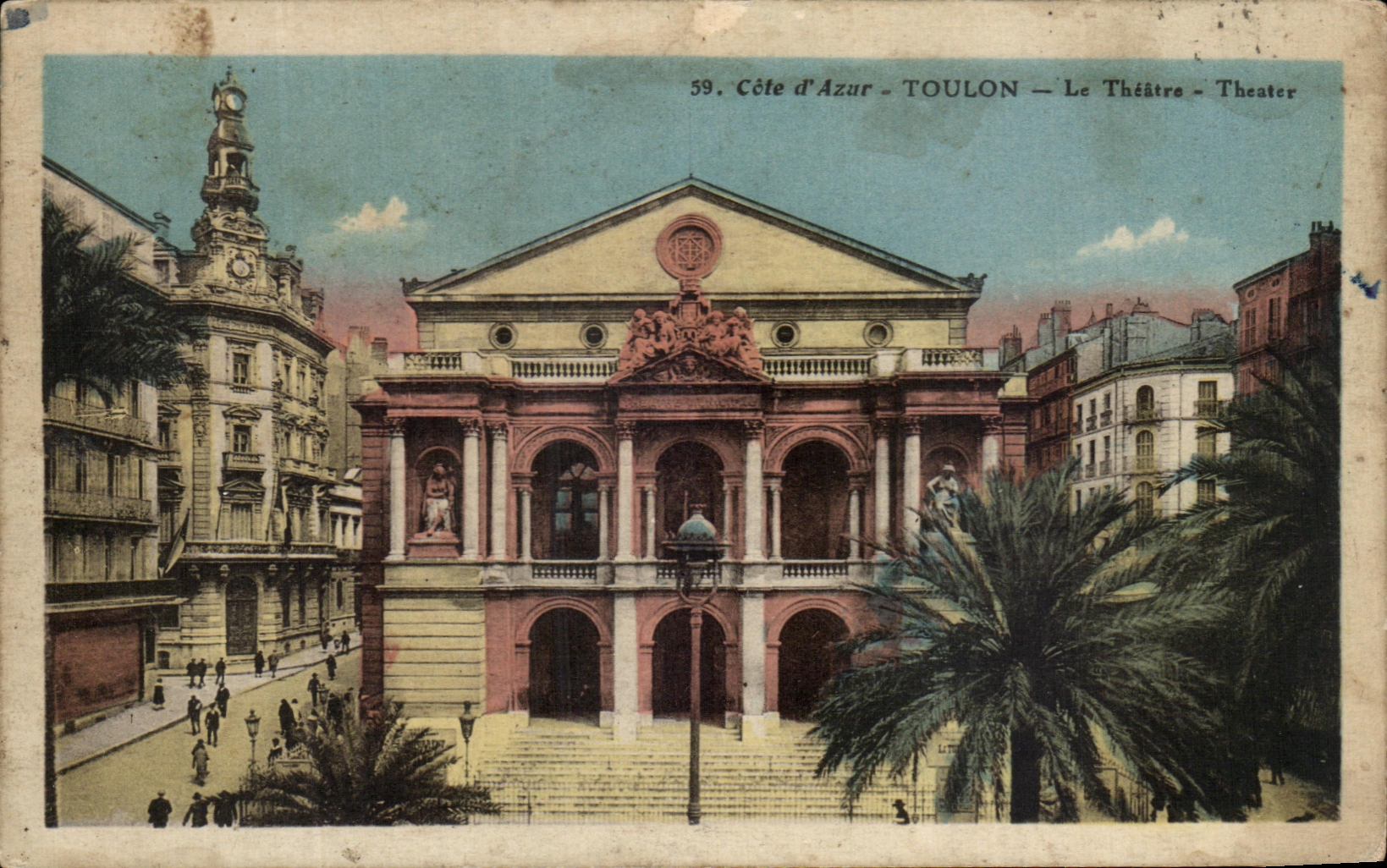 CPA Toulon the Theater