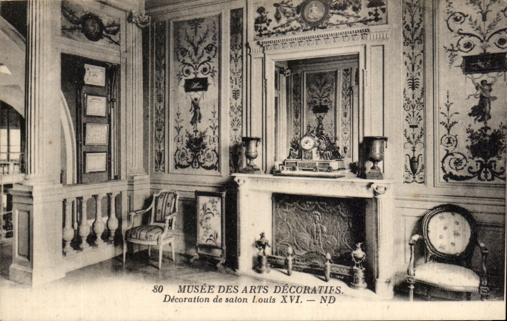 CPA Museum Of Arts Decoration of Living room Louis XVI