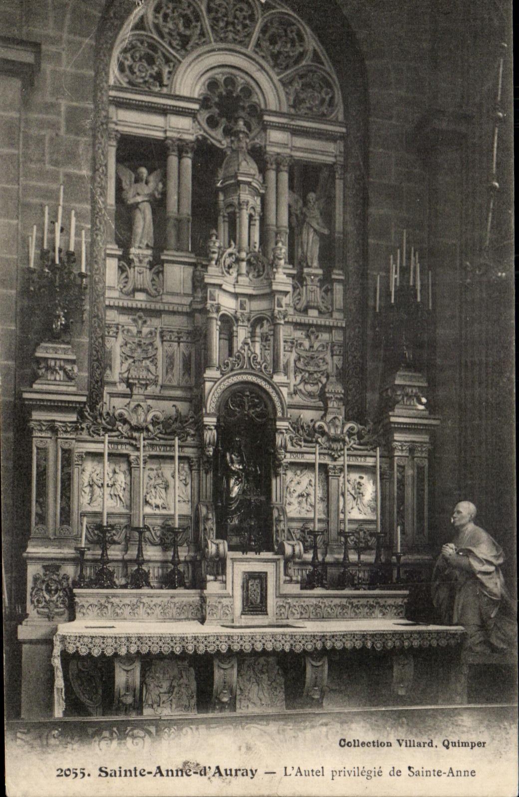 D Auray de CPA Sainte Anne el puente privilegiado del horno de Sainte Anne