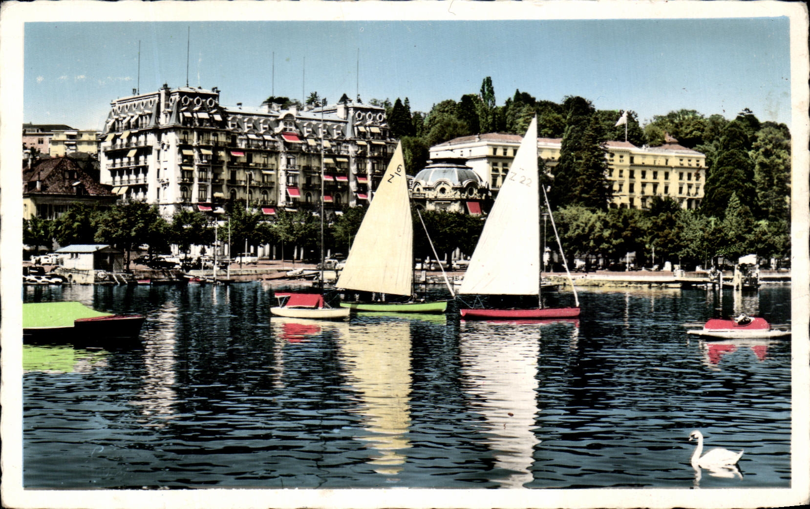 CPA Lausanne Ouchy Hotel Beau Rivage Palace