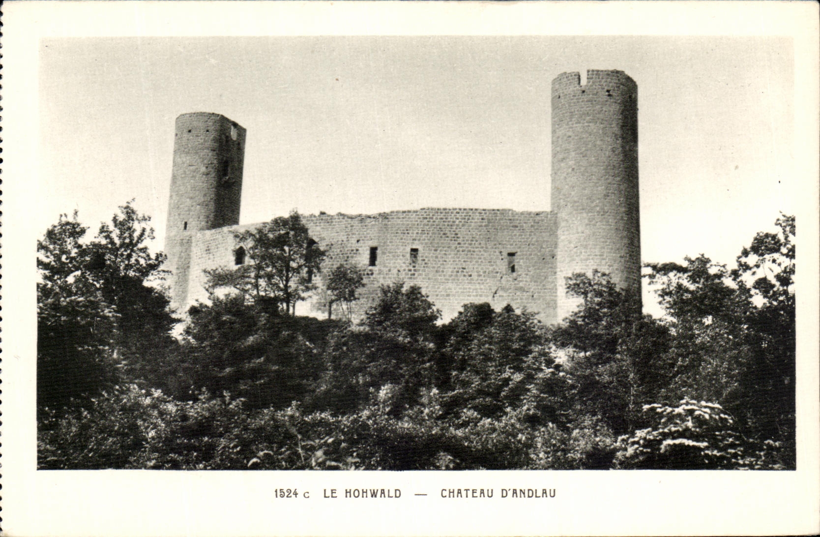 CPA Hohwald Castle D' Andlau