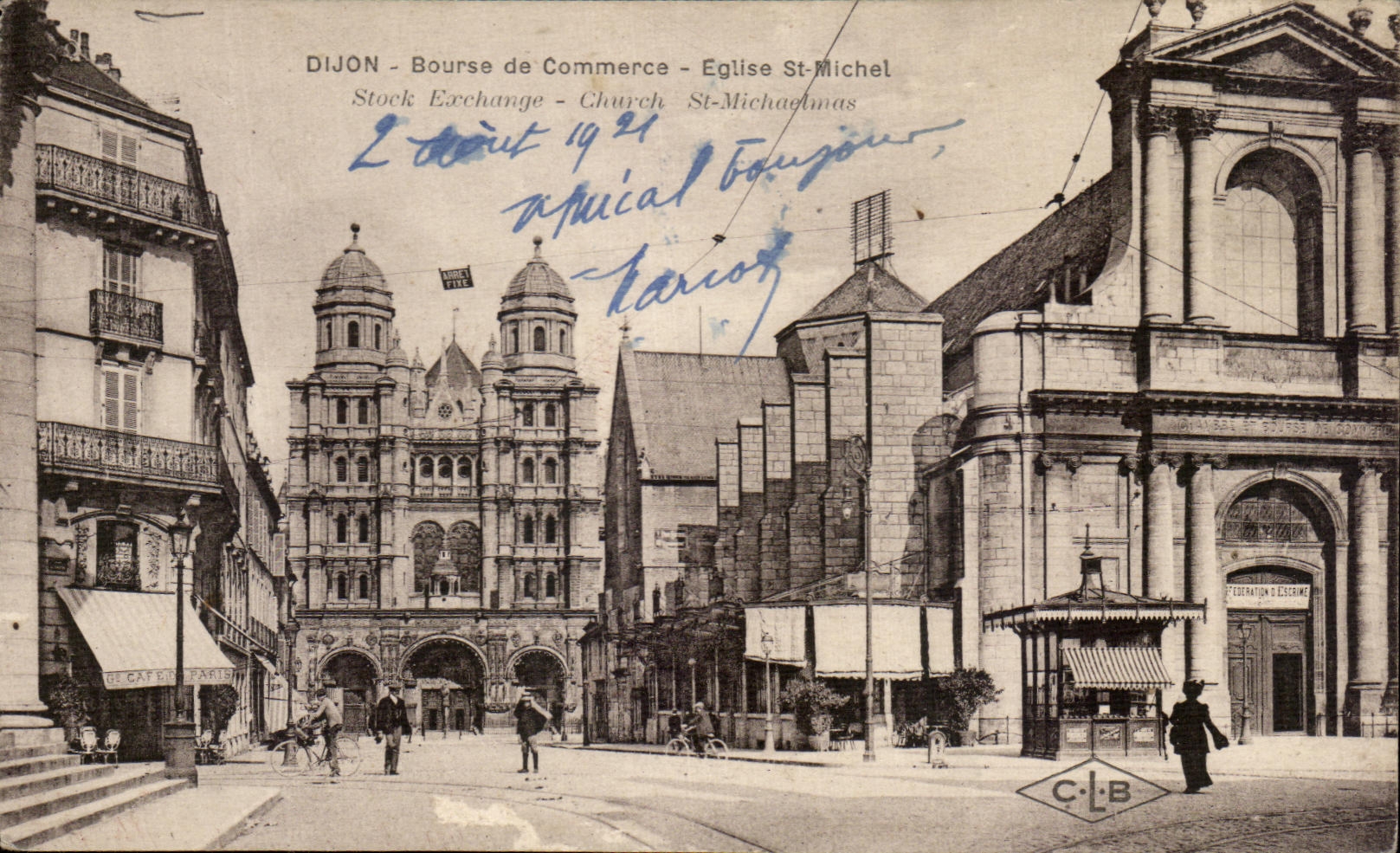 CPA Dijon Produce exchange Church St Michel