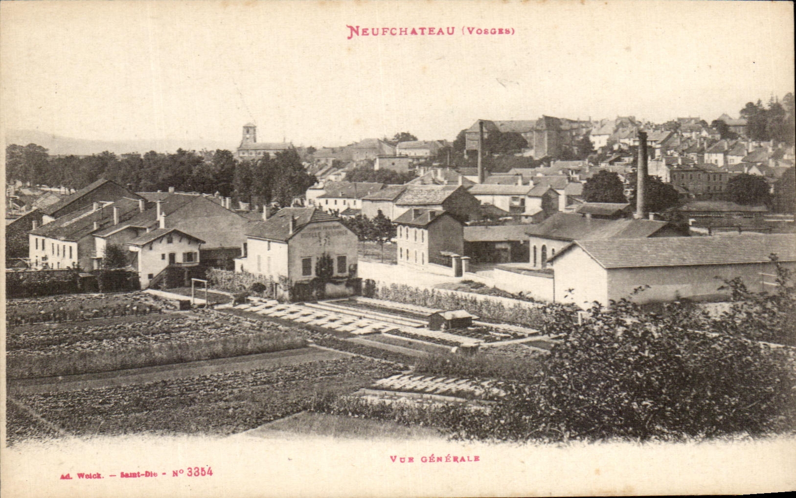 CPA Neufchateau View