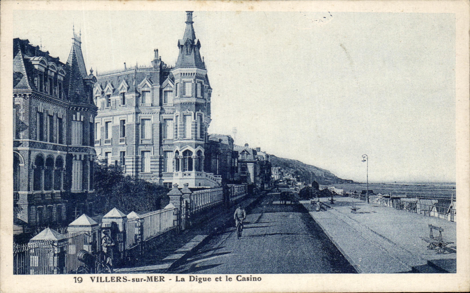 CPA Villers en el mar Dam And el casino