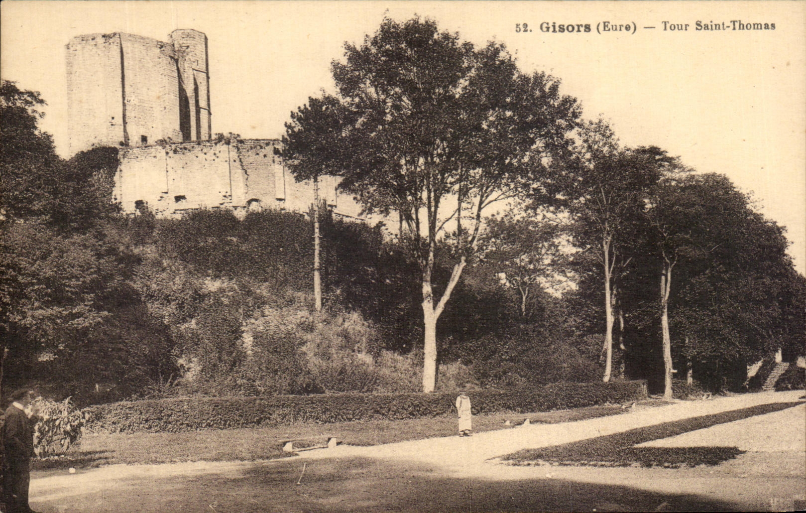 CPA Gisors Tour Saint Thomas