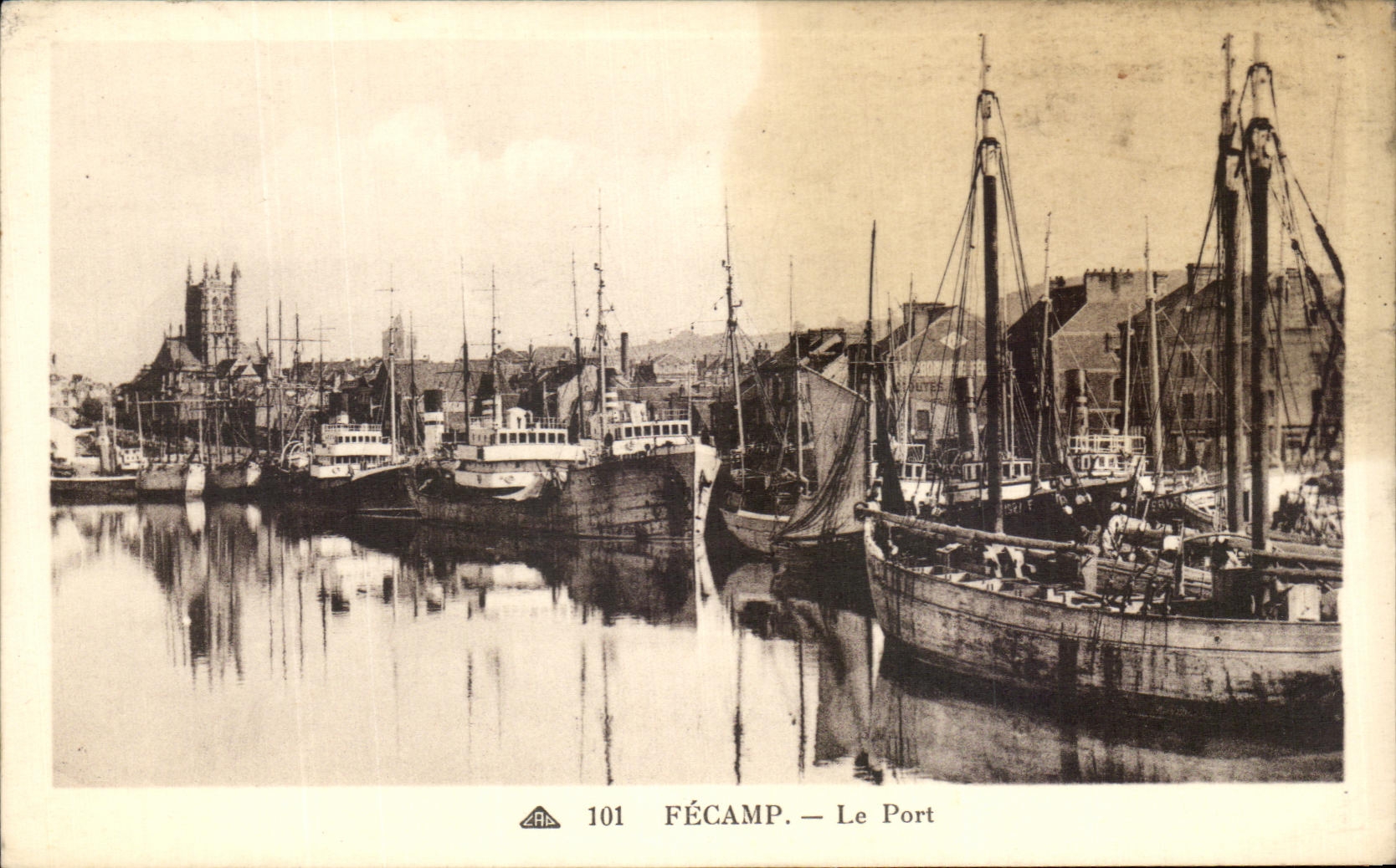 CPA Fecamp los barcos portuarios
