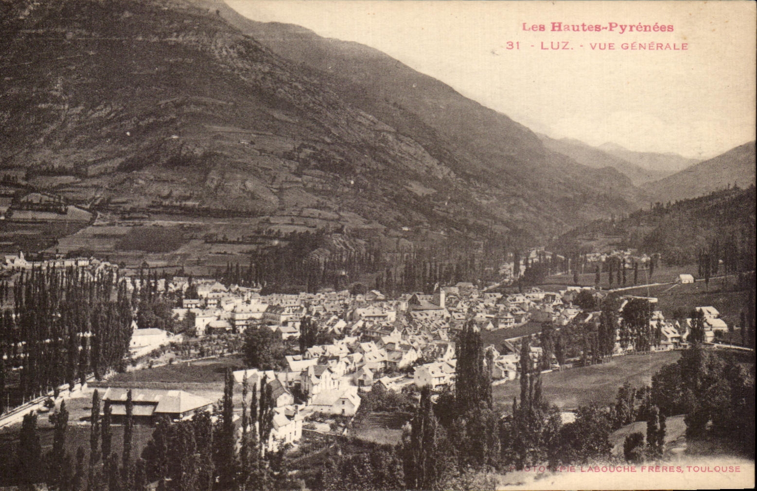 CPA the High Pyrenees Luz View
