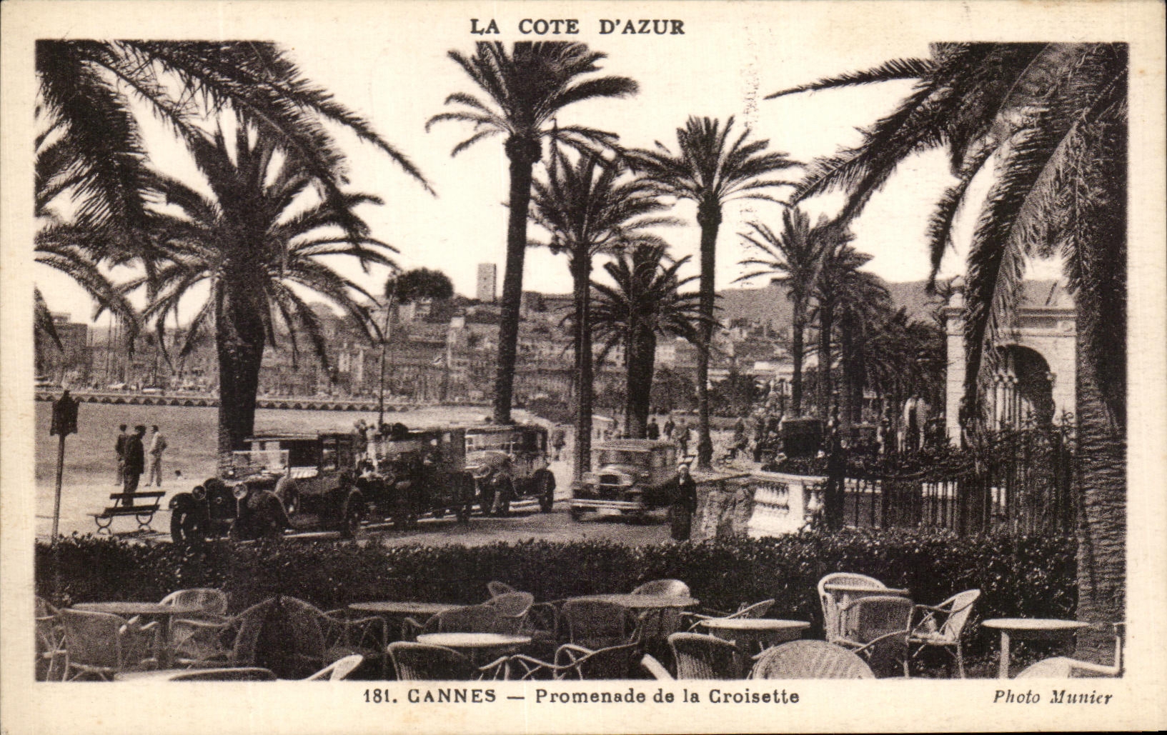 CPA Cannes Walk of the Small cross Cars