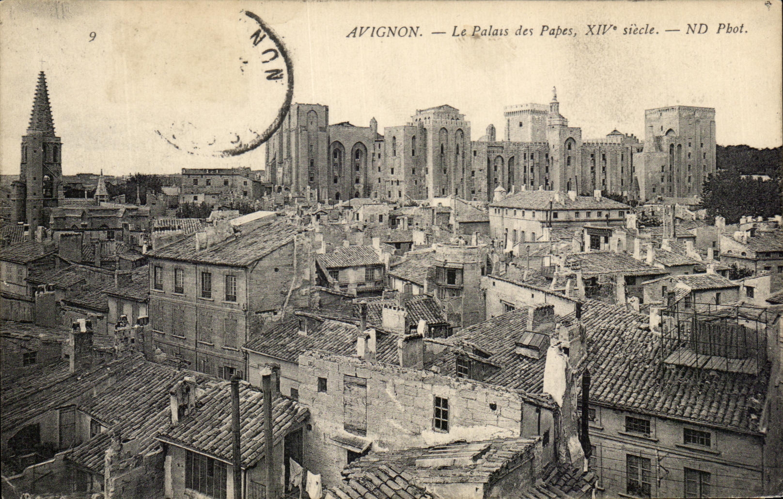 CPA Avignon el paladar de los papas