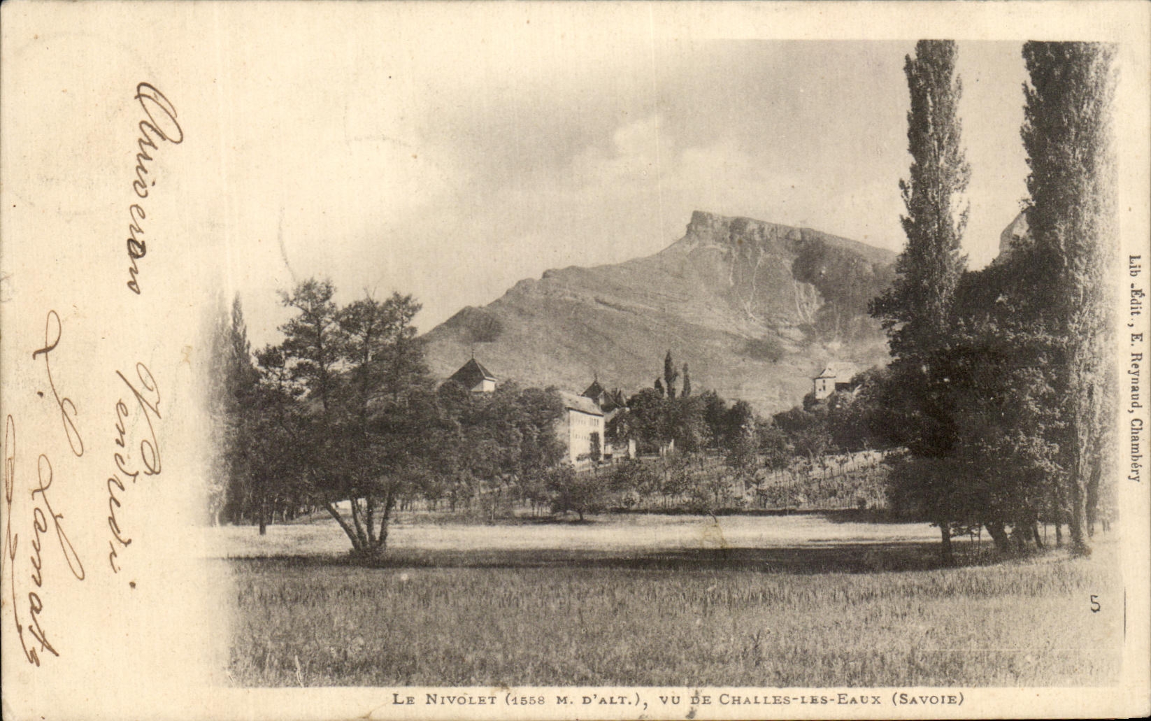 CPA Nivolet Vu De Shawls Water