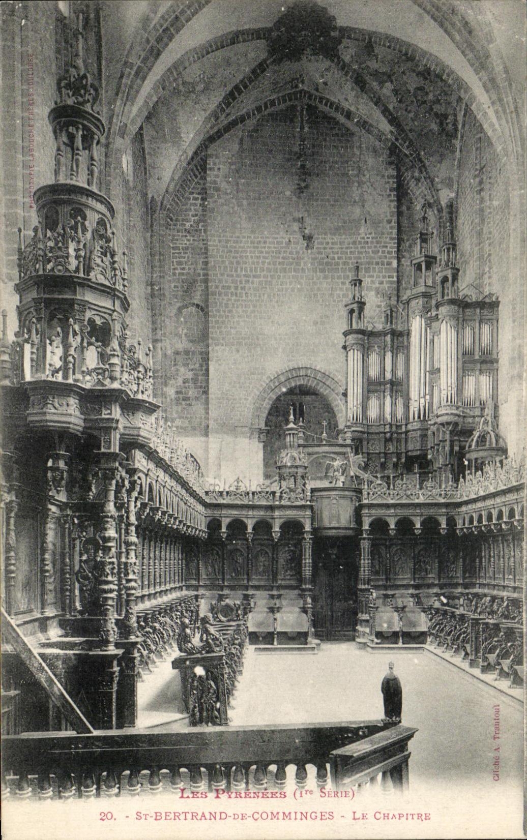 CPA los Pyrenees St Beltran De Comminges el capitulo