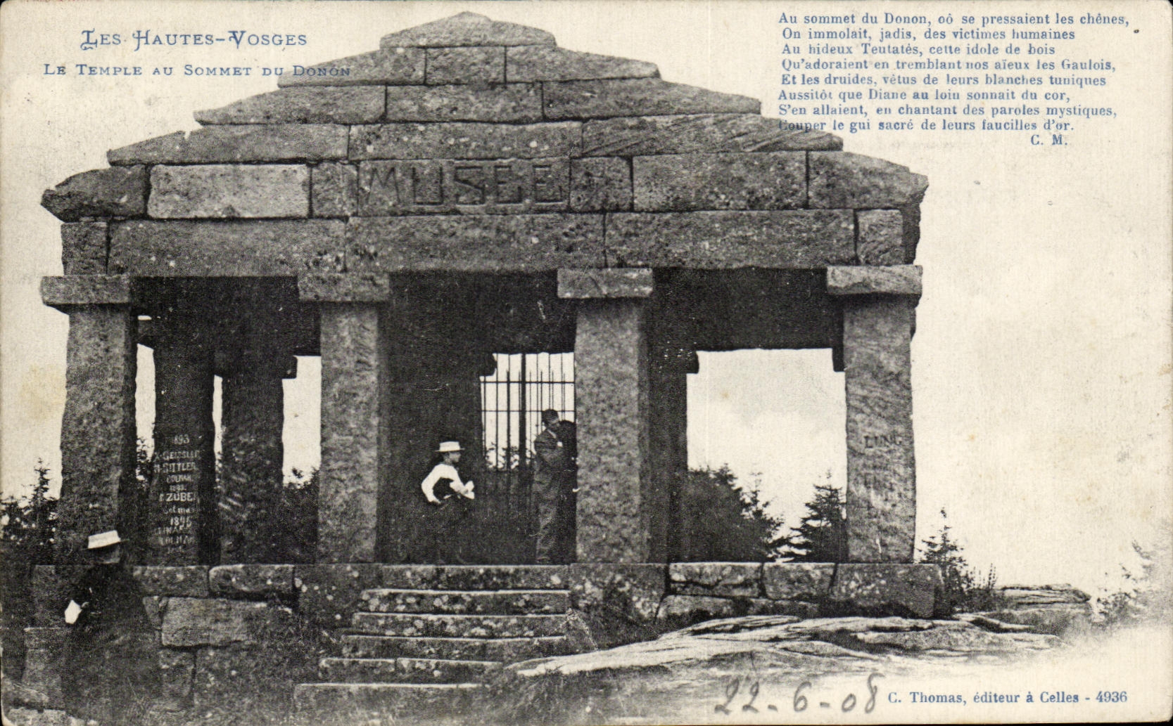 High CPA Voeges the Temple At the Top Of Donon