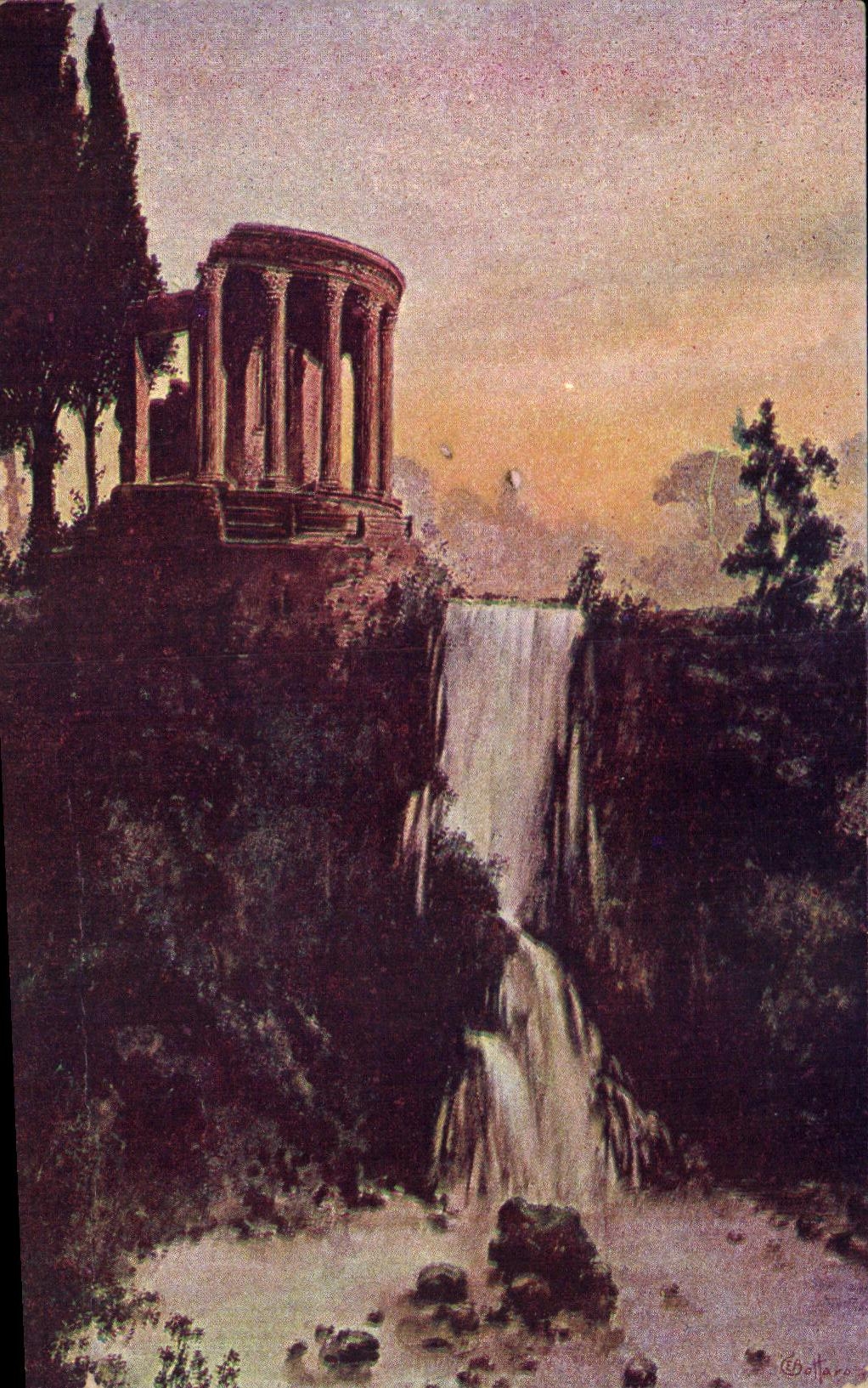 CPA Temple Moka Leroux