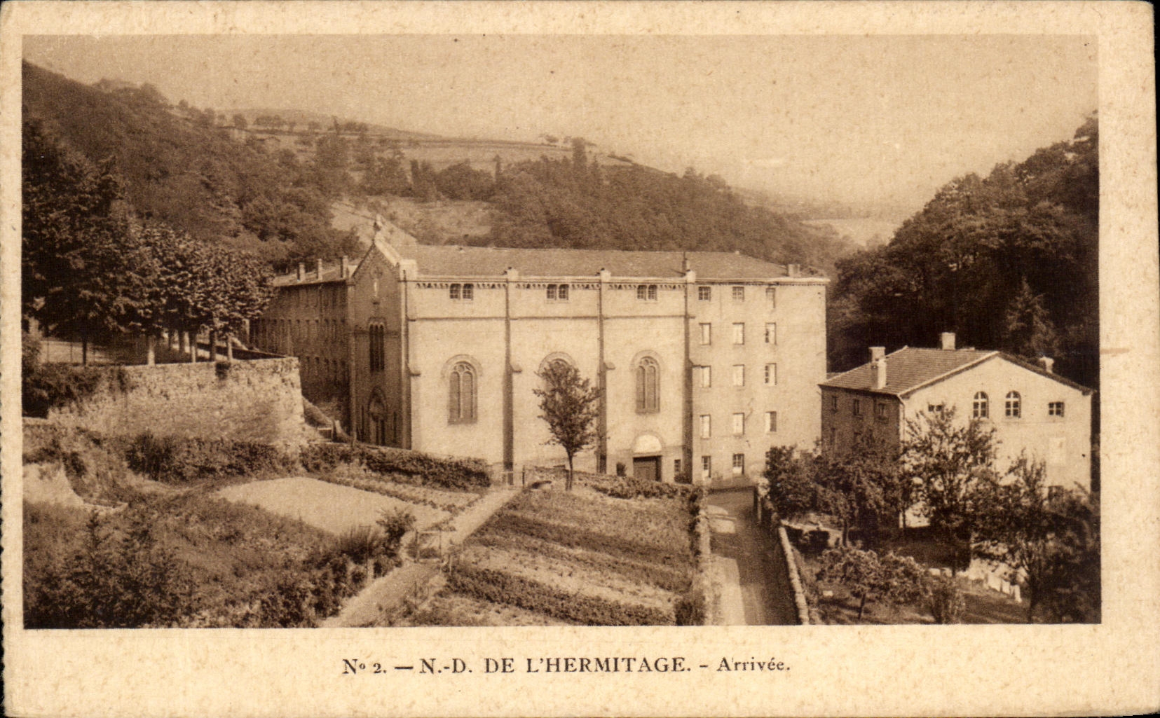 CPA ND Of the Hermitage Arrival