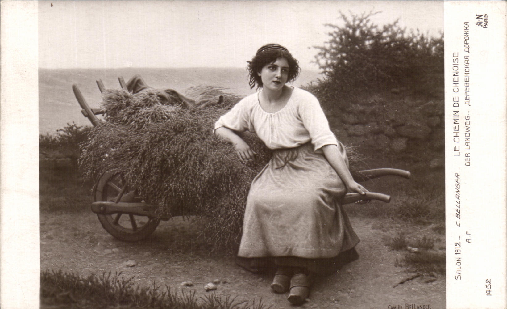 CPA Le Chemin De Chenoise Bellanger 