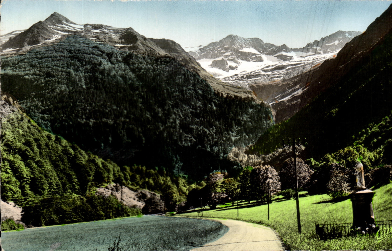 CPA Luchon Valley of the Lily