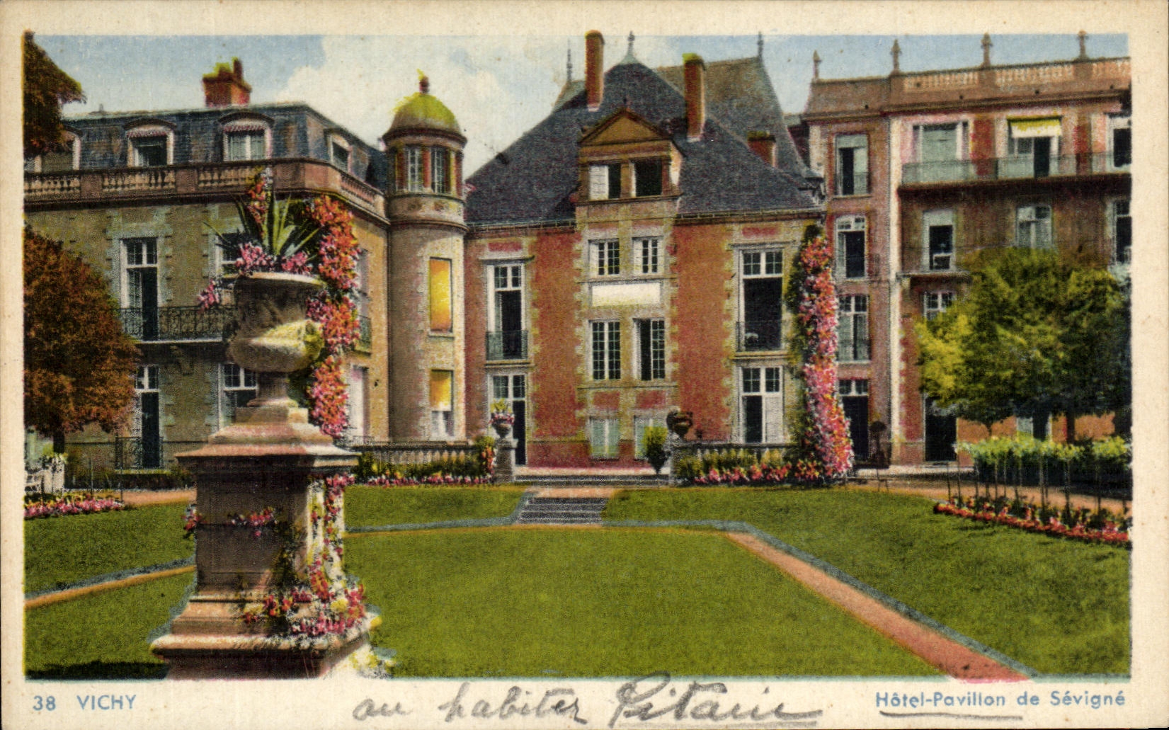 CPA Vichy Hotel Pavillon de Sevigne