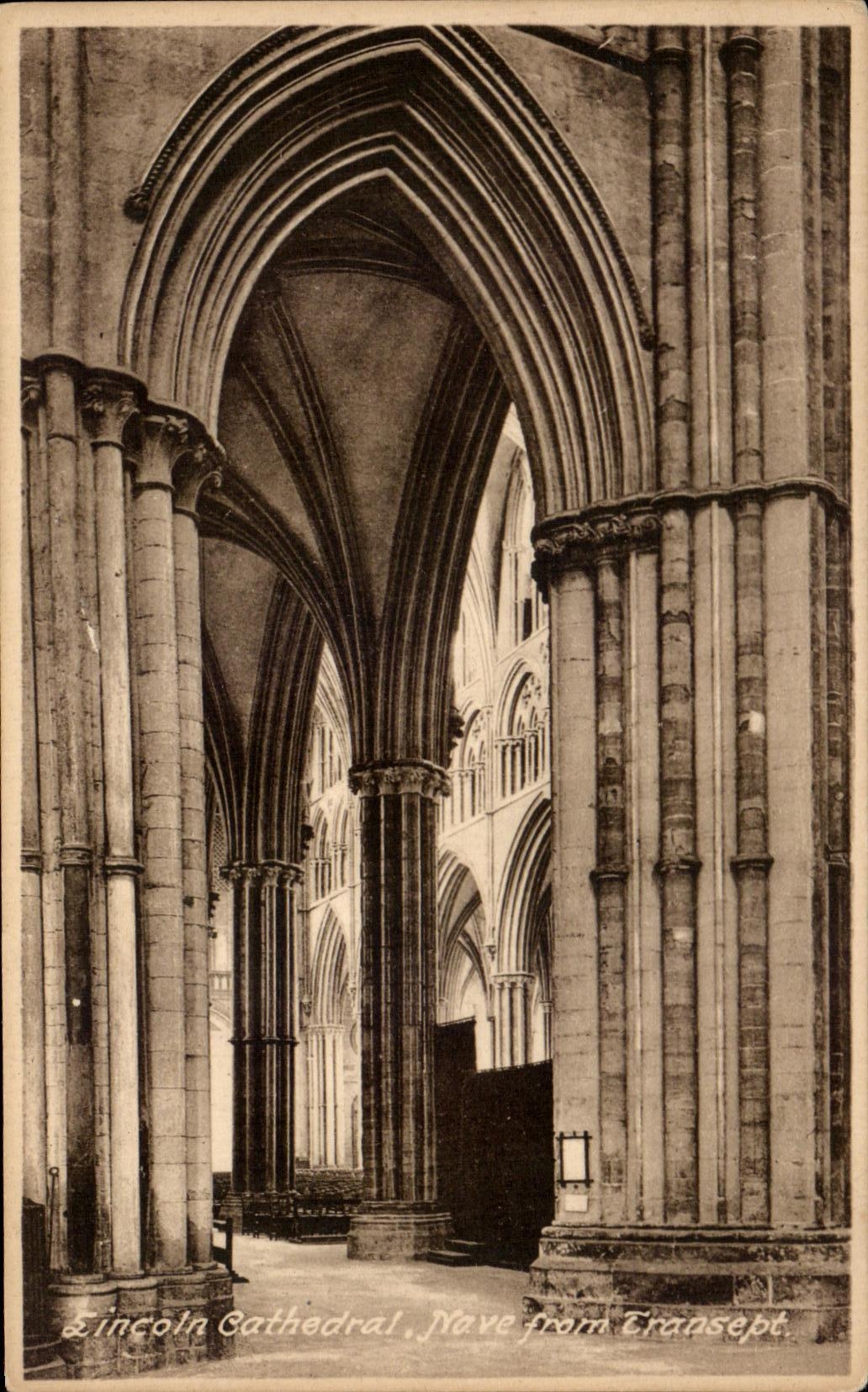 CPA Lincoln Cathedral Nave from Cransept