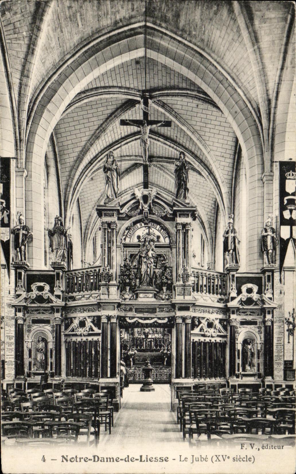 CPA Notre Dame de Liesse Jube