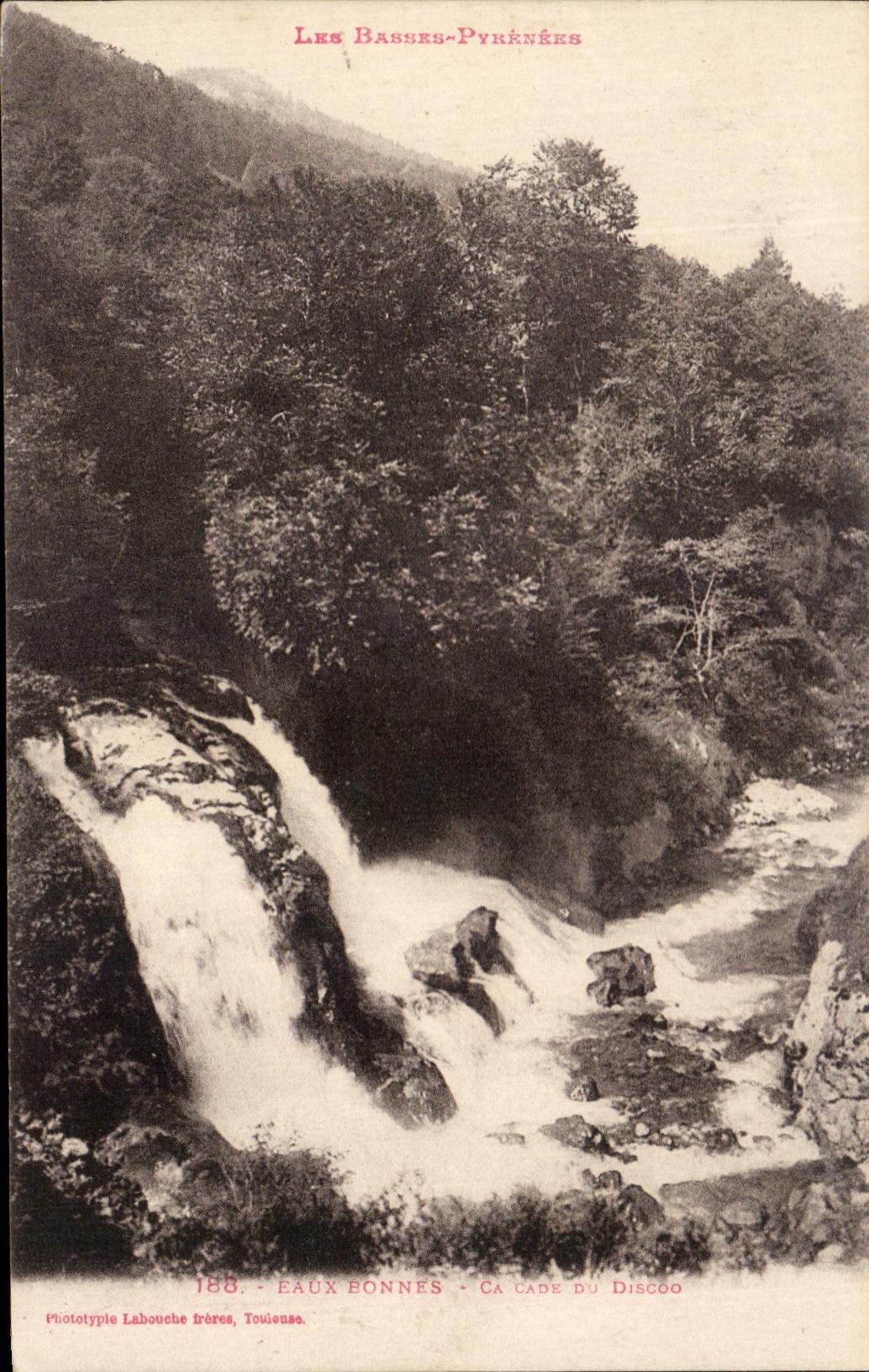 CPA Good Eaux Cascades of Discoo