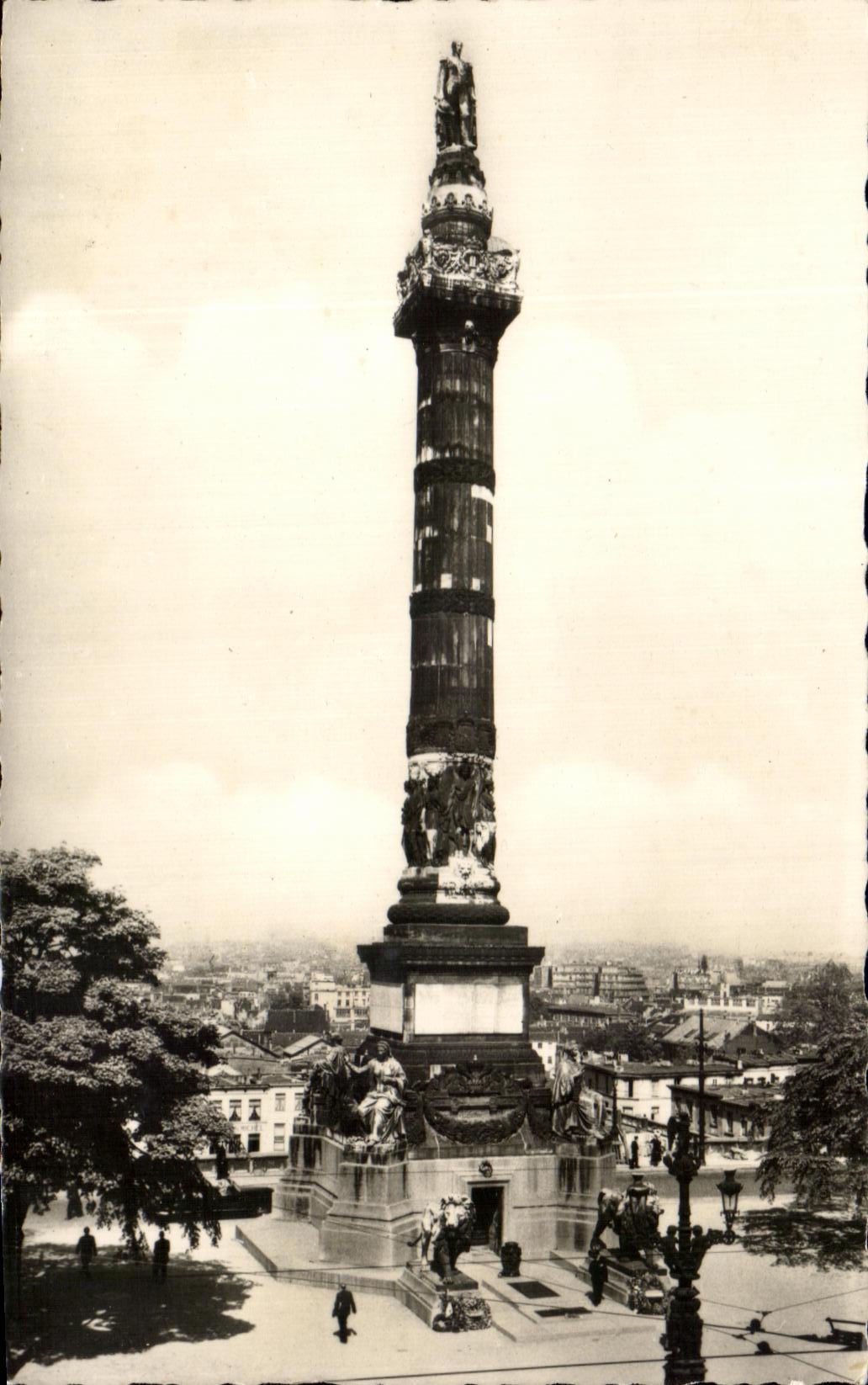 CPA Brussels Column of Congers