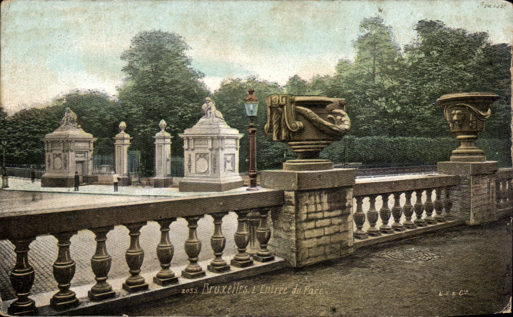 Entrada Of de CPA Bruselas el parque