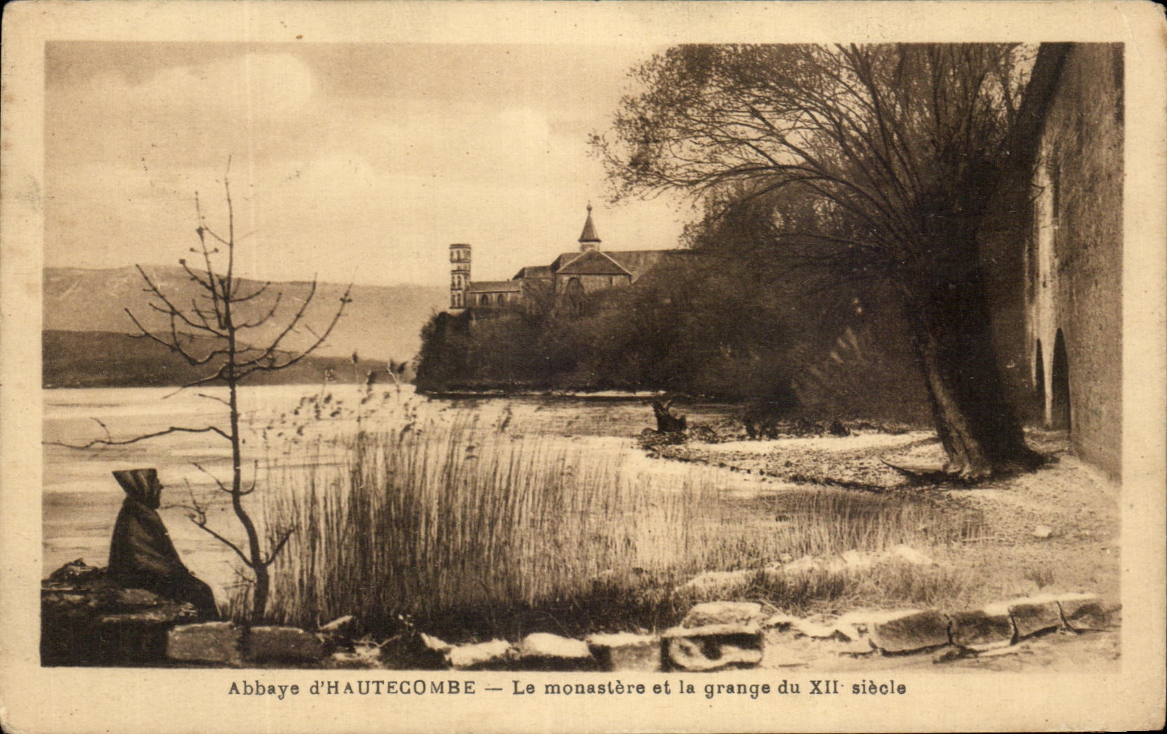 CPA Abbey D' Hautecombe Monasiere And the Barn Of 12th