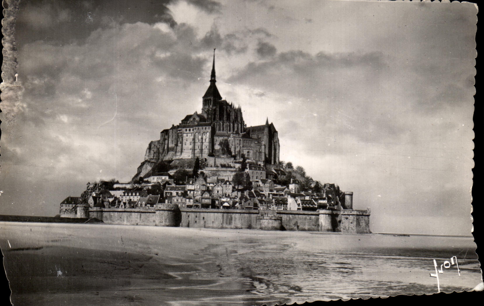 CPA Mont Saint Michel the Southern Dimension East