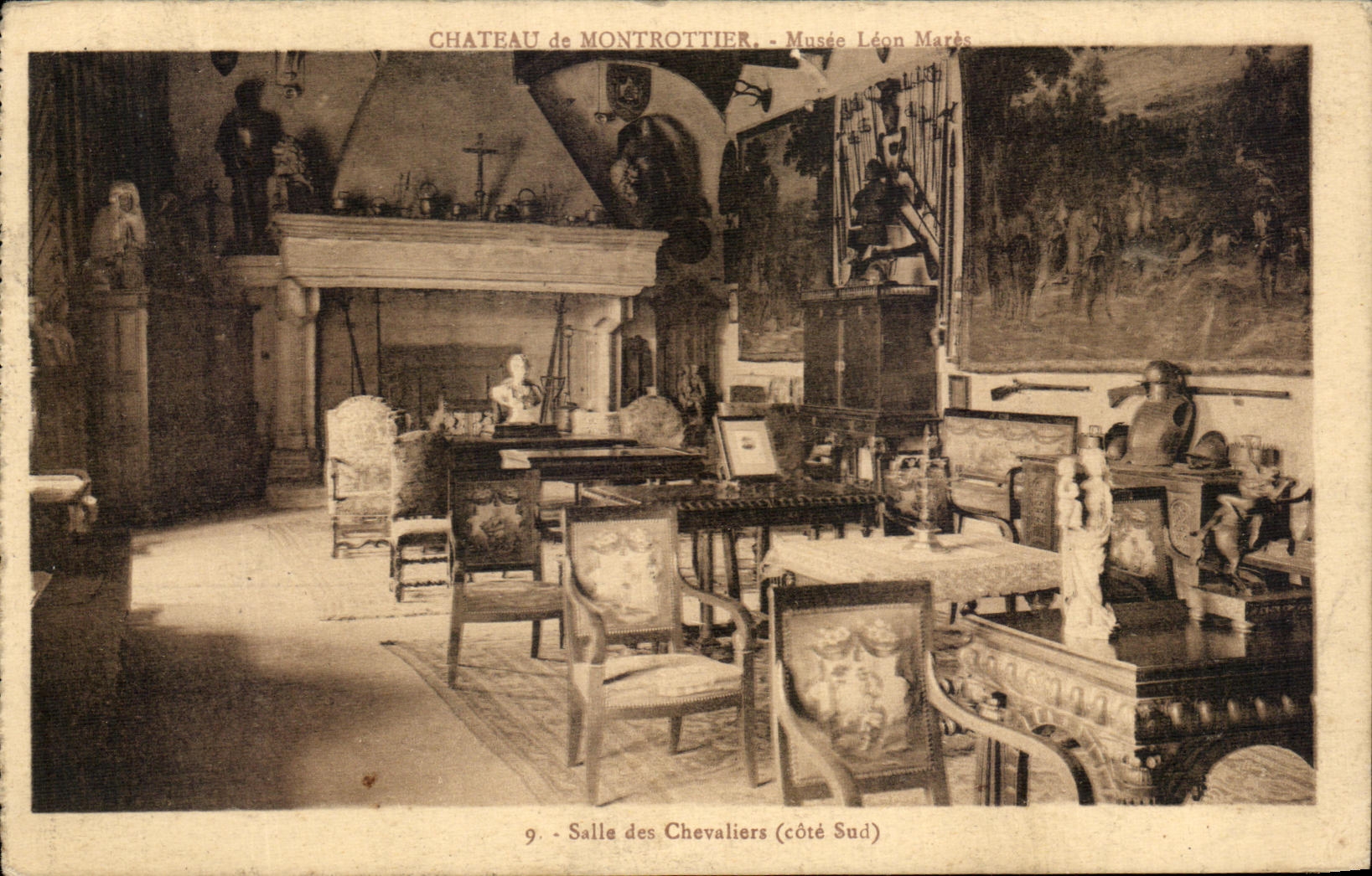 CPA Castle De Montrottier Museum Leon Ponds