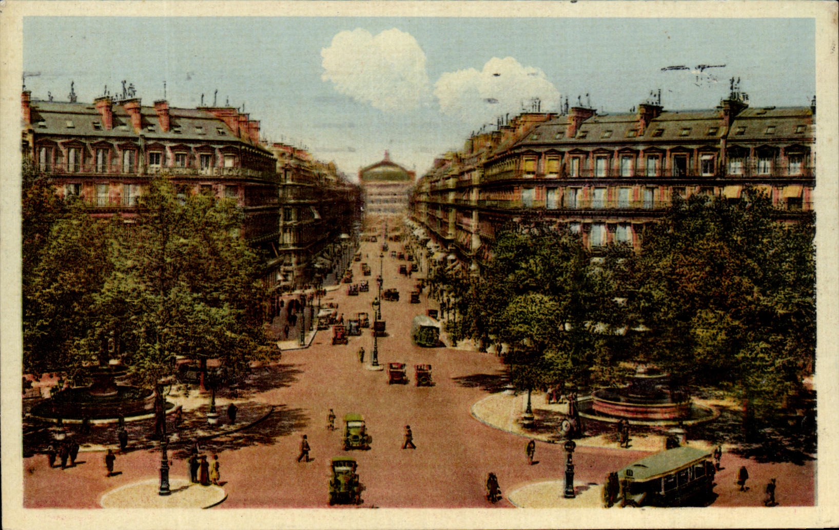 opera de CPA Paris Avenue Of