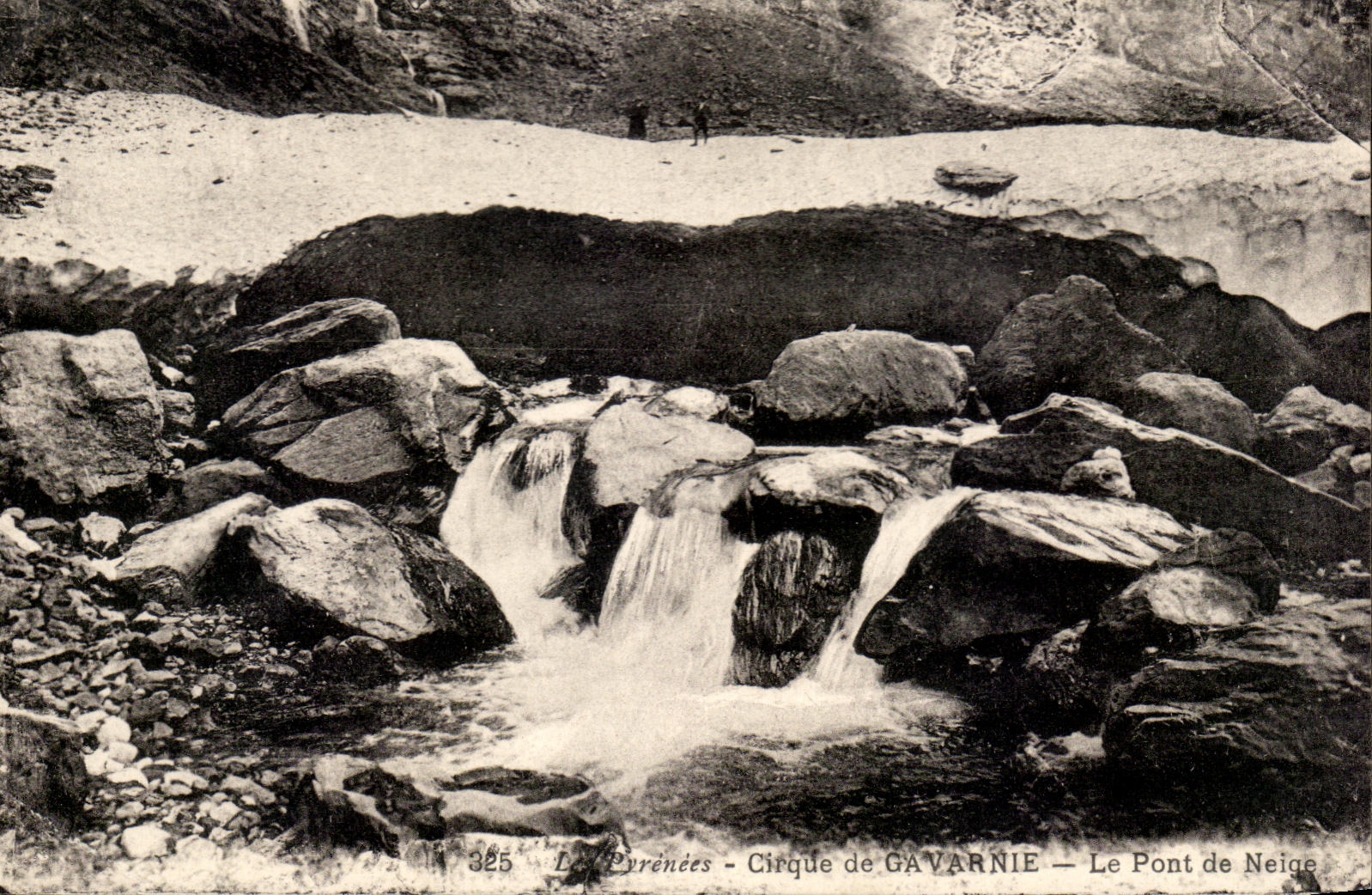 CPA Circus De Gavarnie the Bridge Of Snow