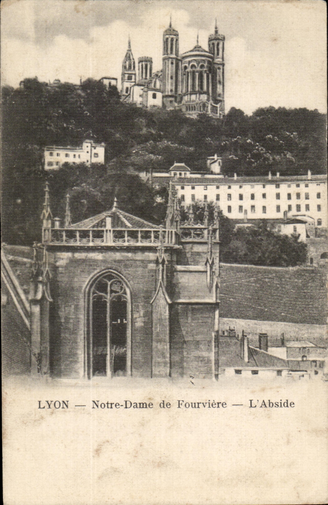 CPA Lyon Notre Dame de Fourviere the apse