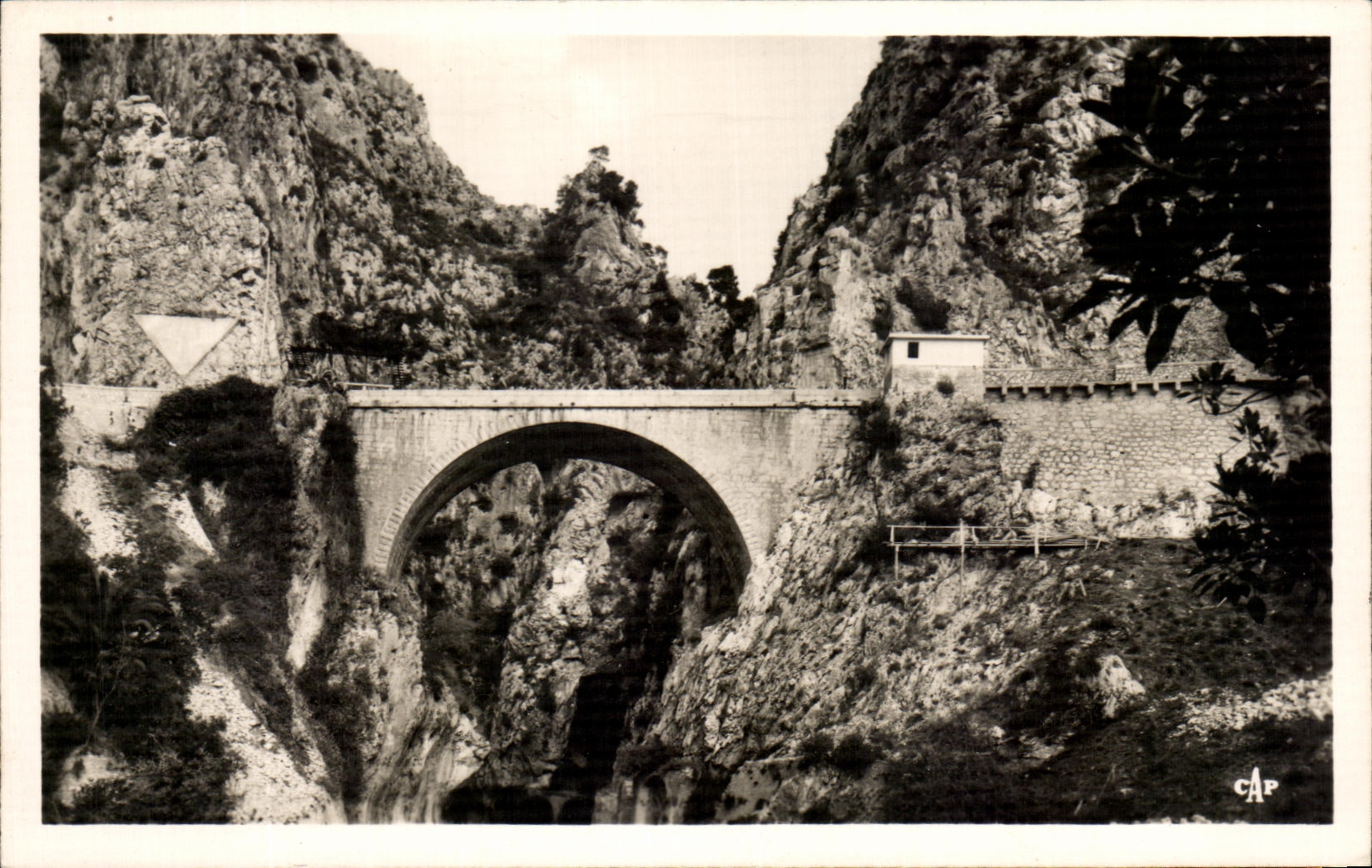 CPA Menton the Bridge St Louis