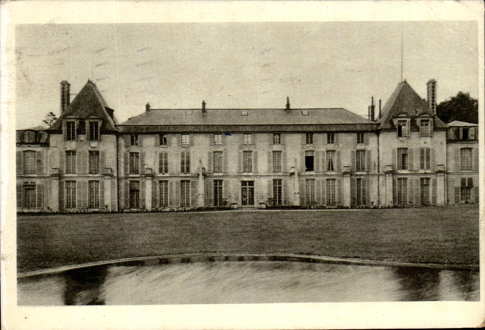 CPA Castle De Malmaison Western Frontage On the Gardens