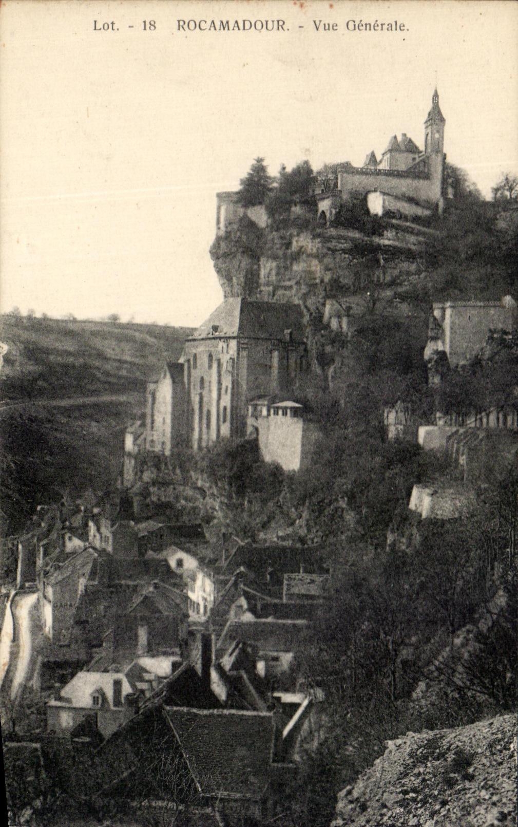 CPA Rocamadour Vue Generale